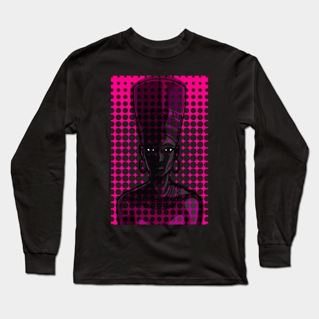 Queen N Long Sleeve T-Shirt by Donforte